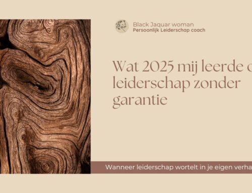Wat 2025 mij leerde over leiderschap zonder garantie