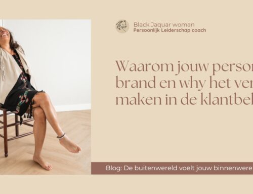 De buitenwereld voelt jouw binnenwereld.