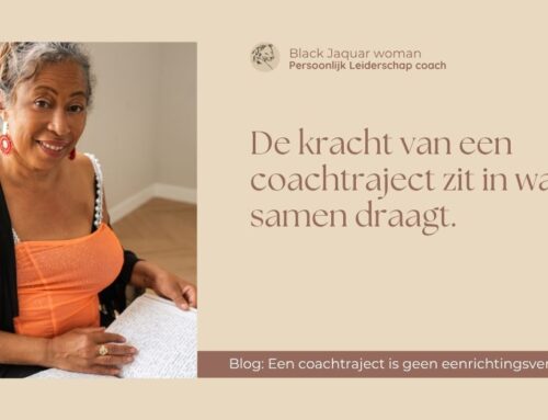 De kracht van een coachtraject zit in wat je samen draagt.
